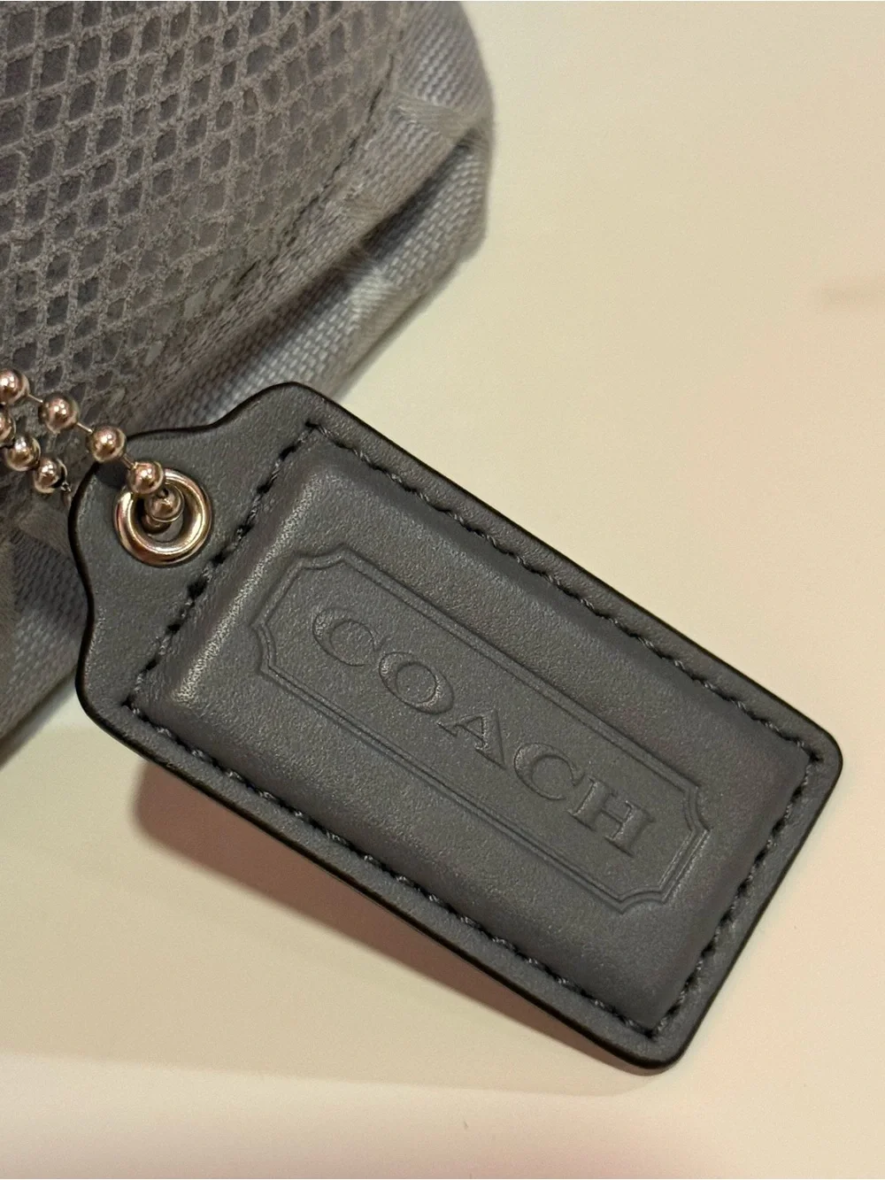 Coach Gray Signature 